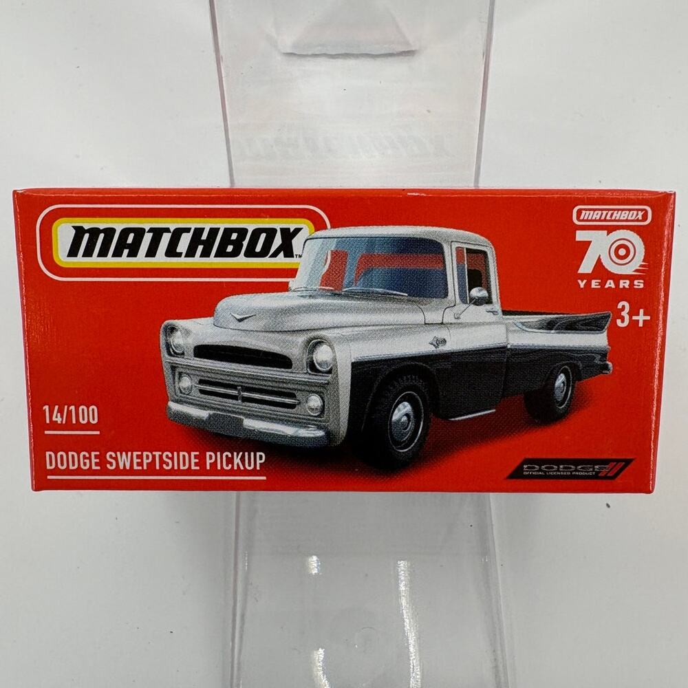 Matchbox Power Grabs Dodge Sweptside Pickup 70 Years
